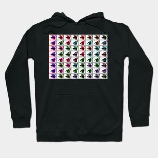 Multiple Evil Eyes Hoodie